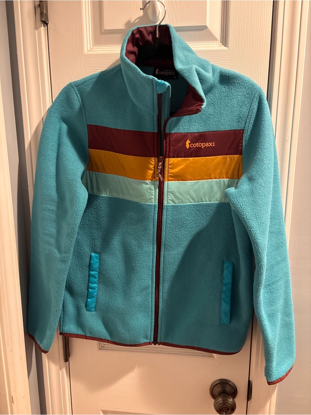 Cotopaxi Women's Teca Fleece Full-Zip Jacket in Turquoise